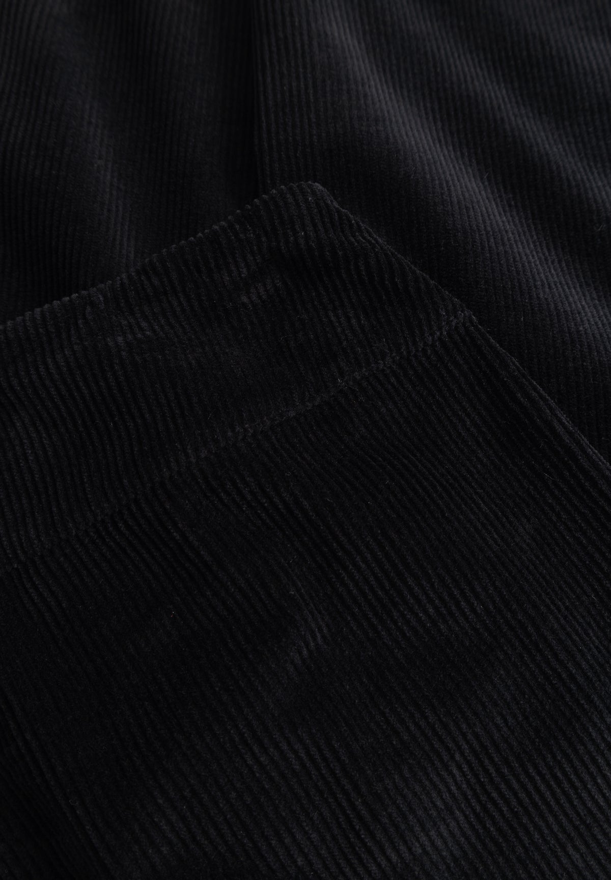 LAURIE Thea Straight Fløjl - Medium Length Straight 99000 Black