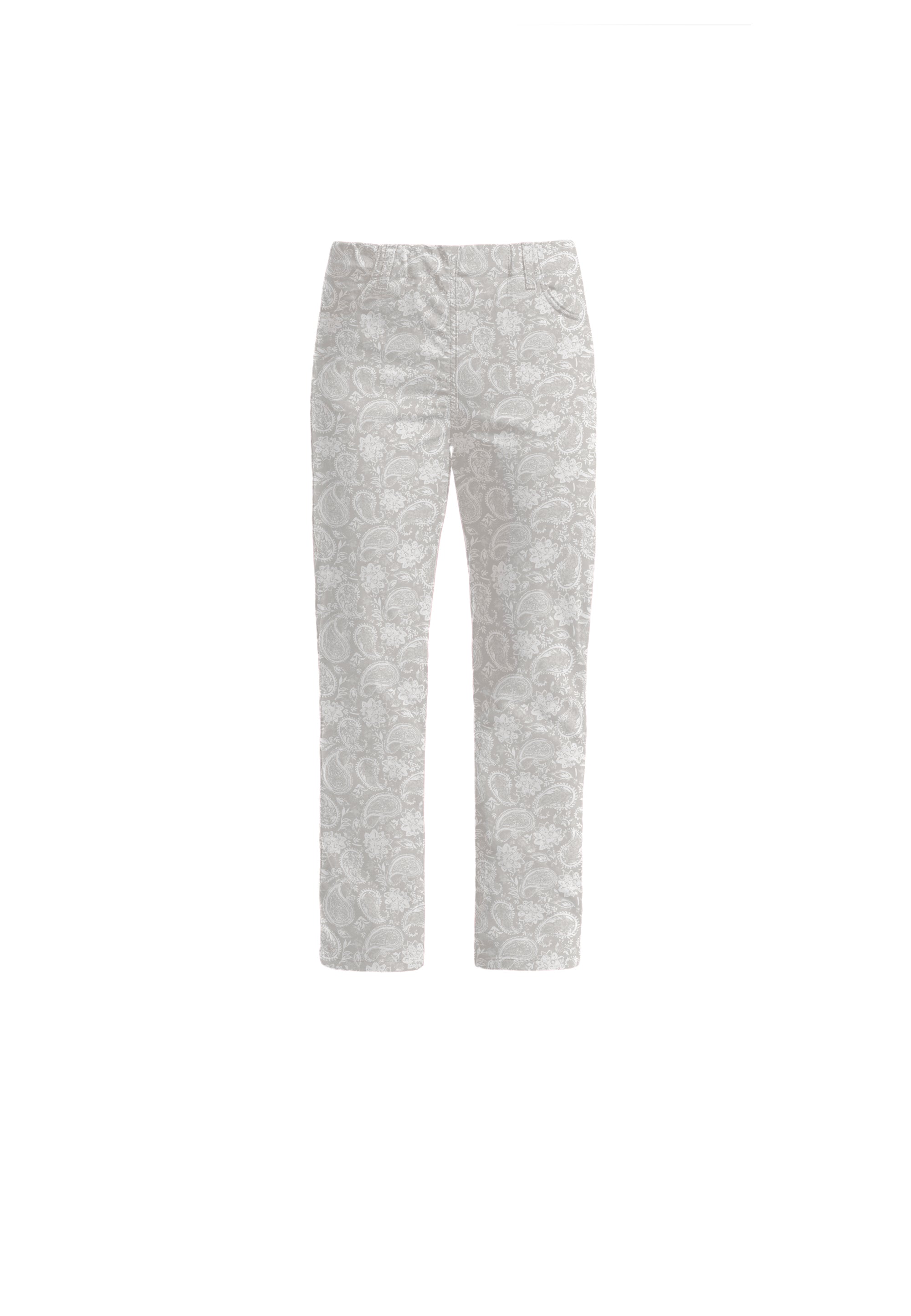 LAURIE Tracy - Crop Straight 25015 Grey Sand Print