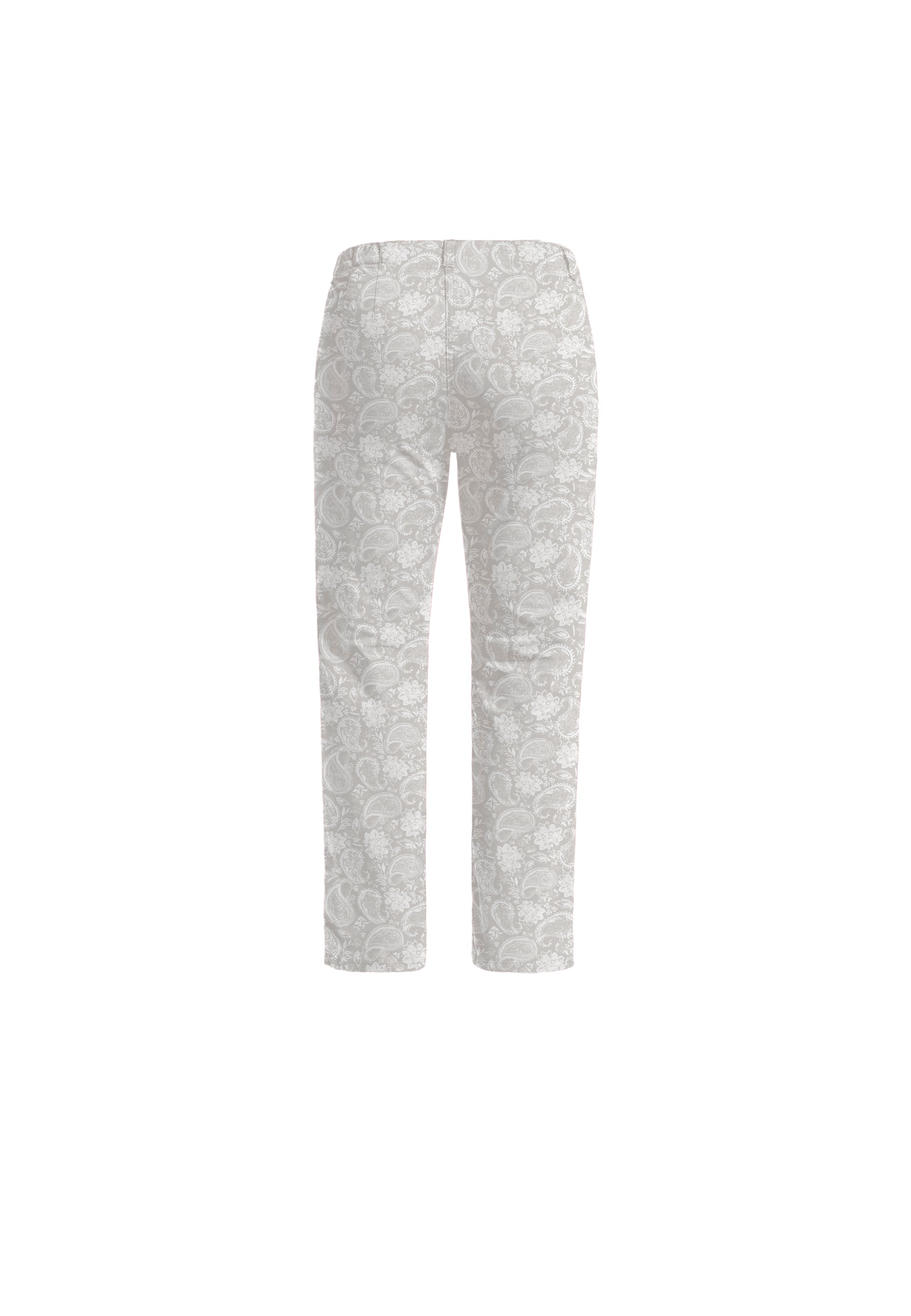 LAURIE Tracy - Crop Straight 25015 Grey Sand Print