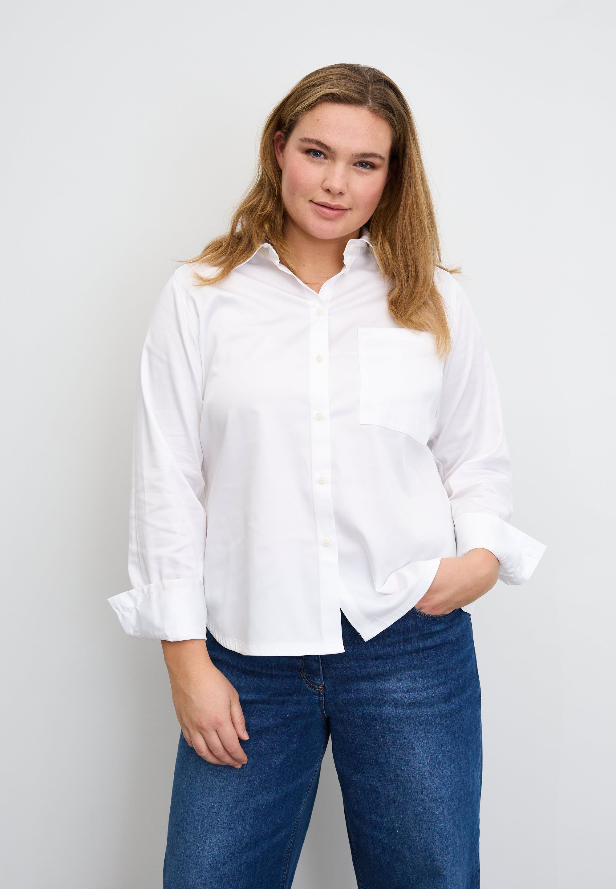 LAURIE Valerie Shirt - Long Sleeve Shirts 10000 White