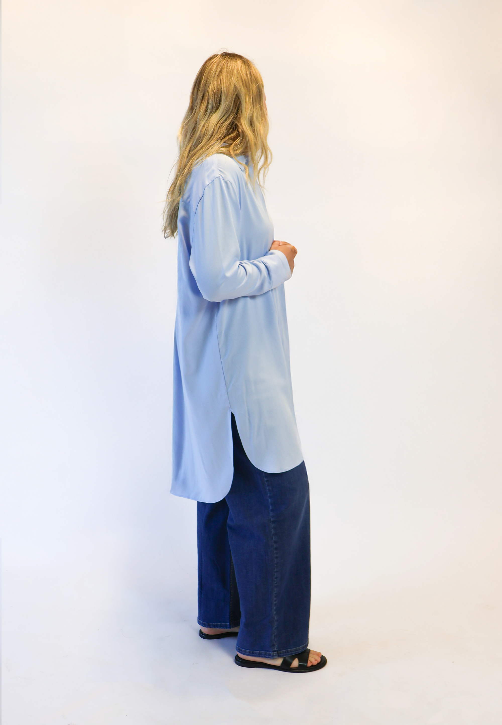LAURIE Veronica Long Shirt LS Shirts 43101 Blue Sky