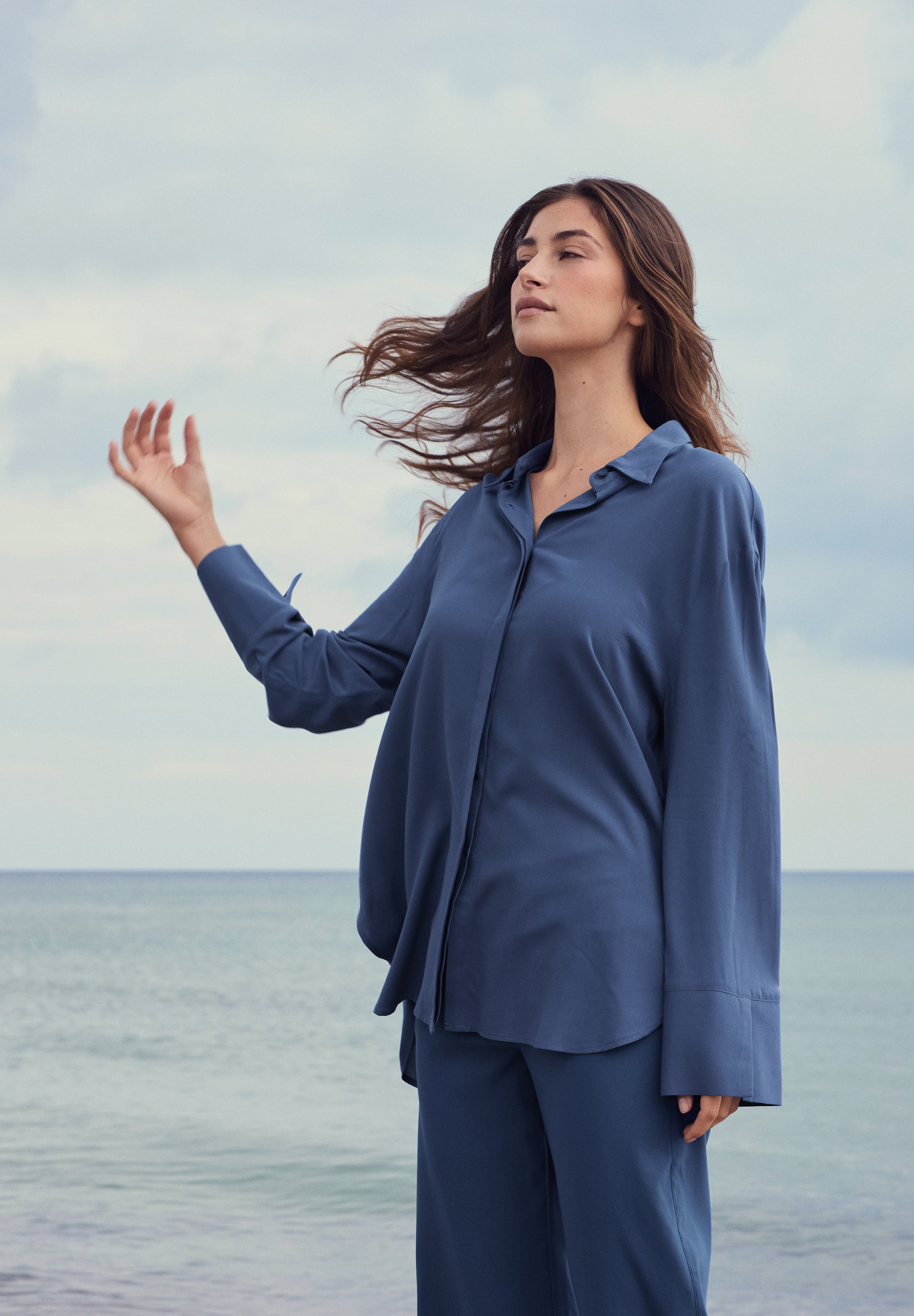 LAURIE  Veronica Shirt Shirts 47000 Nordic Blue