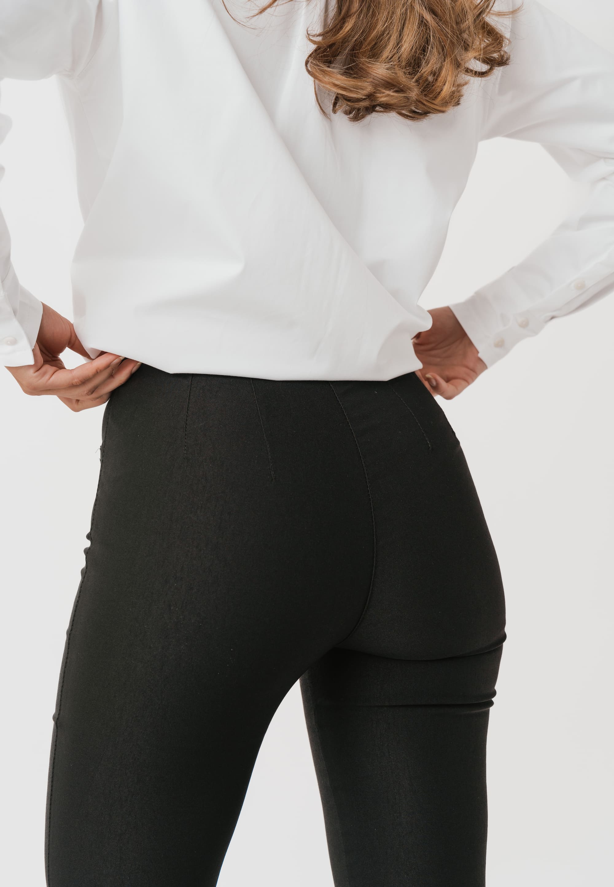 LAURIE Vicky Slim - Medium Length Slim Black Brushed