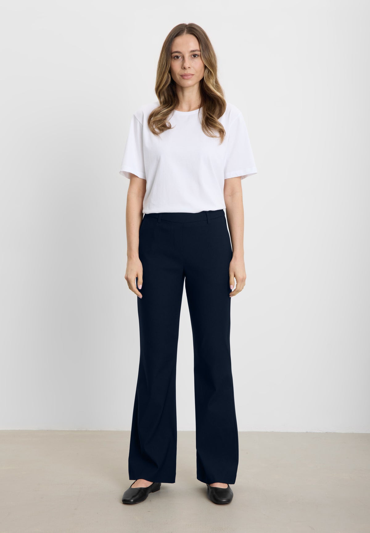 LAURIE Zina Flare Regular - Medium Length Regular 49000 Navy