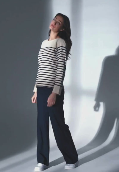 LAURIE Donna Loose - Medium Length Loose 49000 Navy